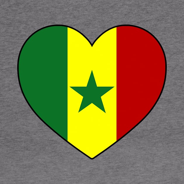 Heart - Senegal by Tridaak